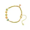 Nova Pulseira de Ouro Arenoso Vietnamita, Pulseira Borboleta Estilo Palácio Tendência Nacional para Mulheres, Design de Nicho, Cor Duradoura, Joias Atacado