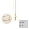 Colar ajustável tipo pino transfronteiriço em ouro 18K torcido em O não desbota corrente universal banhada a cobre acessórios simples atacado