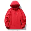 Chaqueta Exterior para Hombre Abrigo Delgado para Mujer Chaqueta Superior de una Sola Capa con Capucha Resistente al Viento Impermeable Ropa de Montañismo Se Puede Estampar con Logo