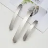 Manija simple moderna manija de aleación de aluminio cromo brillante cepillado fundición a presión manija de gabinete cocina cajón armario mueble manija de puerta