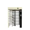 Puerta de paso peatonal con torniquete de altura completa con lector de tarjetas y reconocimiento facial para áreas de prisión y residenciales, sistema de control de acceso con torniquete de acceso cerrado