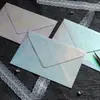 Estilo Ins Envelope de Papel a Laser Fantasia Padrão de Seda Papel Timbrado Convite de Negócios Convite Envelope de Cor Degradê Carta de Amor