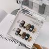 Fábrica de armadura de mão outono e inverno novo desperdício de vento terrestre magila vestindo armadura nail art terminou prego falso armadura curta armadura