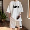 Camiseta de manga corta de verano para jóvenes, traje deportivo para estudiantes de secundaria, traje de verano para hombres y niños grandes con moda