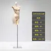 Accesorios de modelo de lencería plataforma de medio cuerpo para mujer push up sujetador ropa pleural de hombre expositor de tienda de ropa cuerpo completo
