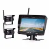 Cámara de Visión Nocturna Inalámbrica Wifi para Teléfono Móvil de 4.3/7 Pulgadas, Grabación de Video HD para Autobuses y Camiones Grandes y Medianos
