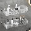 Estante de Almacenamiento para Baño Estante para Inodoro para Inodoro Estante de Almacenamiento Montado en la Pared Estante de Almacenamiento para Baño Montado en la Pared sin Perforaciones