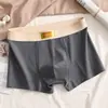 Roupa Íntima Masculina 100% Algodão Solta Tamanho Grande Esportiva Respirável Boxer Shorts Curtos Boxer Briefs Juvenil Calças