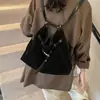 Comercio Transfronterizo Bolso de Mujer Simple de Gran Capacidad Decorado con Correa 2026 Nuevo Casual Mochila Bandolera Doble Bandolera Tote