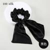16mm 3.5cm100 Banda para el Cabello de Cola de Seda de Morera Cabeza de Bola Lazo Regalo Banda Pesada de Seda para el Cabello Venta al por Mayor