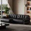 Fábrica de Foshan Sofá-Cama Personalizado Nuvem Açúcar Mascavo Sofá Funcional Elétrico Couro Ajustável Sofá Zero Contra a Parede