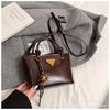 Bolsa de Mão Simples Texturizada Retrô Atacado para Mulheres 2026 Inverno Bolsa Cesta Balde Versátil Bolsa de Ombro Transversal
