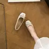 Zapatos de tacón bajo cuadrados estilo dulce para mujer, nueva colección otoño 2026, Mary Janes con lazo francés con diseño que aumenta la altura, zapatos de tacón versátiles