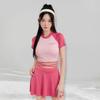 Traje de Baño Entrenamiento Al por Mayor Traje de Baño de Dos Piezas para Mujer Traje de Baño para Estudiantes Boxer Briefs Dividido Deportivo Estilo Conservador para Vacaciones