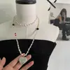 Novo Colar Estilo Chinês Longo 2025 Novo Pingente de Coração Empilhado Acessórios de Nicho de Alta Qualidade para Mulheres