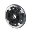 Fabricante Personalizado 100*24mm Carriola para Bebé Flash de Brillo Lento Rueda de PU Perfusionada Resistente al Desgaste Rueda de Carrito Silenciosa Polea