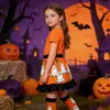 Saias Tutu Infantis Europeias e Americanas para Halloween, Vestidos de Festa Temáticos de Fantasma para Crianças Pequenas e Médias, Atacado 22