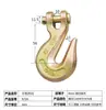 Tensor de Doble Gancho Tensor de Trinquete Multifuncional Tensado de Cadena Tracción de Invernadero Palanca de Doble Gancho Amarre de Camión