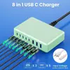 Cargador de Nitruro de Galio de 300W 20V5A Estación de Carga de Alta Potencia para Teléfono Móvil Tablet Laptop Computadora de Escritorio