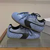 Zapatos de Entrenamiento Alemanes Atmosféricos para Mujer, Cuero Genuino, Estilo Nuevo de Primavera, Realce Interior, Suela Suave, Puntera Mango, Zapatos Deportivos Casuales Feos y Lindos