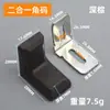 Suporte de canto de plástico, branco, nylon espessado, ângulo reto de 90 graus, para fixação de prateleiras de armários de móveis, conector de ferragem, cantoneira