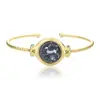 2023 Nuevo Venta Caliente Conejo Moneda Antigua Pulsera Abierta Femenina Plata S925 Moda Alto Sentido Moneda Regalo para Novia