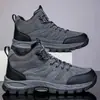 Venta al por mayor de zapatos casuales para hombre, zapatos de senderismo al aire libre para las cuatro estaciones, antideslizantes, resistentes al desgaste, cómodos y transpirables, zapatos de senderismo al aire libre para campo traviesa
