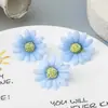 Nuevas flores de plástico de margarita pequeñas transfronterizas para decoración, flores artificiales para accesorios de boda DIY, accesorios de decoración floral al por mayor