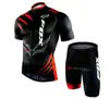 Ropa de Ciclismo Cross-Border Fox de Manga Corta y Shorts Traje de Ciclismo de Carretera de Montaña Verano Hombres Moldeador de Cuerpo Secado Rápido