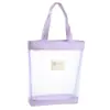 Bolsa de malla portátil con cremallera, bolsa transparente para documentos tamaño A4, bolso de mano para estudiantes, bolsa para libros, bolsa de aprendizaje, libros de texto.