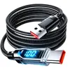 Pantalla Digital Inteligente en Tiempo Real Tipo-C 120W Carga Súper Rápida Adecuado para Apple 16 Huawei Honor Xiaomi 17 Cable de Datos
