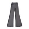 Ry25116-25 Verano Nuevo Estilo Americano Estilo Perezoso Ligeramente Acampanados Pantalones de Yoga Adelgazantes Pierna Ancha Longitud de Piso Pantalones Casuales