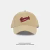 Chapéu Feminino Chapéu de Beisebol para Cabeça Grande Aumento Aprofundamento Chapéu Masculino Moda Casal Estilo Coreano Versátil Boné com Letra Marca Tendência