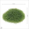 Suministro Directo Piedra Musgo Simulación Bola Musgo Simulación Piedra Micro Paisaje Juguete de Peluche Accesorios Piedras Pequeñas Plantas Falsas