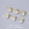 Jelly de Lichia Natural Ágata Branca Saco da Sorte Gato Garra Pingente Artesanal DIY Pulseira de Ágata Branca Pequena Gota Acessórios de Joia