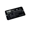 Letreros Metálicos con Logo, Etiquetas Colgantes de Acero Inoxidable, Placas de Aluminio, Placas de Identificación Personalizadas Grabadas con Láser
