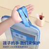 Bolsa Clasificadora de Archivos con Forma de L, Bolsa de Malla Multifuncional de Gran Capacidad con Cremallera, Bolsa para Clases Extraescolares de Estudiante