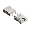 Placa base USB tipo C 3.1 tipo asiento 6 pines carga rápida flash carga cabeza de madre enchufe de socket de carga de alta transmisión de datos 24p