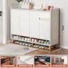 Gabinete para Zapatos de Entrada de Elevador para Uso Doméstico, Sensación de Alta Gama, Un Zapatero por Apartamento, Almacenamiento Integrado Montado en la Pared, Nuevo Modelo 2025
