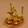 Artesanías de Lata de Colores de Característica Étnica de Xinjiang Adornos Pequeños Utensilios para Vino Regalos de Botella de Vino de Metal Regalos Conmemorativos