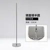 Accesorios para soporte de modelos: Placa cuadrada popular de acero inoxidable engrosada tipo espejo, base triangular con ruedas universales para exhibición de modelos