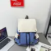Mochila masculina, bolsa para estudante universitário, nicho para viagem e lazer, grande capacidade para laptop de 16 polegadas, transfronteiriça