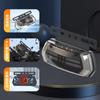 Luces laterales pequeñas transparentes de hierro luces decorativas para coche LED electrónicas luz de contorno para camión transfronterizo 24v luces de cintura luces laterales en el suelo