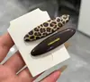 Presilha de Cabelo Redonda com Estampa de Leopardo para Mulheres, Presilha para Franja Lateral, Novo Estilo 2025, Presilha para Cabelos Rebeldes, Presilha de Cabelo de Alta Qualidade, Acessórios de Cabelo