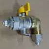 Bomba de Aire Tubería de Aire Válvula de Bola Válvula de Aire con Soporte de Montaje Base Fija Conector Rápido de PC Válvula Interruptor de Válvula de Aire