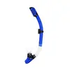 Tubo de Snorkel Profesional con Estructura Totalmente Seca, Boquilla de Silicona Antiahogo, Universal para Adultos, Tubo de Respiración para Natación y Buceo
