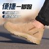 Zapatos de Protección Laboral Transfronterizos Dinggu para Hombre Anti-Impacto y Anti-Perforación Zapatos de Trabajo Suela Ligera y Suave Transpirables Seguridad Sitio de Construcción Venta al por Mayor