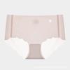 Ropa Interior de Verano Ultra Delgada para Niñas de Seda de Hielo Sin Costuras Secado Rápido Transpirable Pantalones Mascarilla Yoga Fitness Cubre Cadera Calzones para Mujer