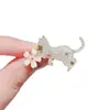 Broche Antiexposição Laço de Fita High-End Luxo Versátil Alfinete Simples Acessório Antiexposição para Terno