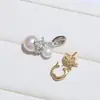 Accesorios para hacer tú mismo: Colgante de perla de plata de ley S925, diseño nuevo, montura hueca para una perla con forma de calabaza, se puede abrir para alojar dos perlas, montura de plata